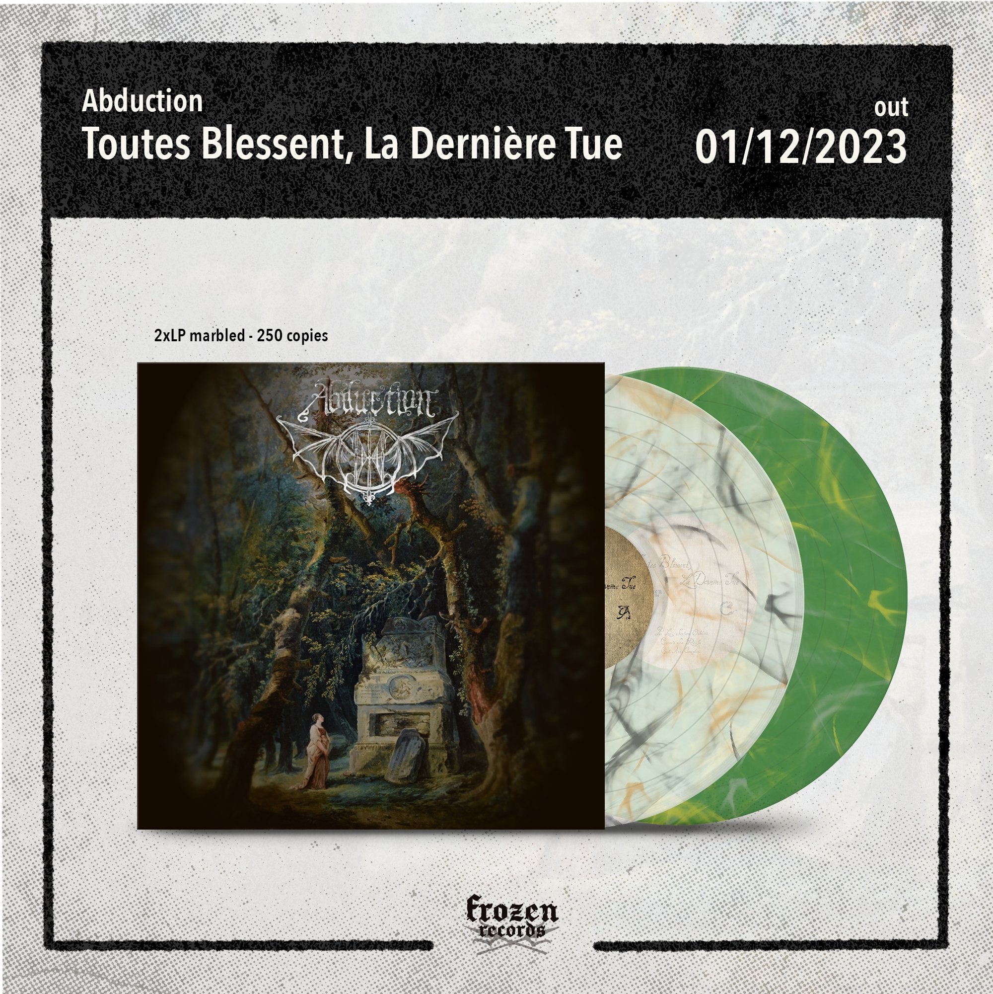 Abduction - Toutes Blessent, La Dernière Tue - Frozen Records - Vinyl