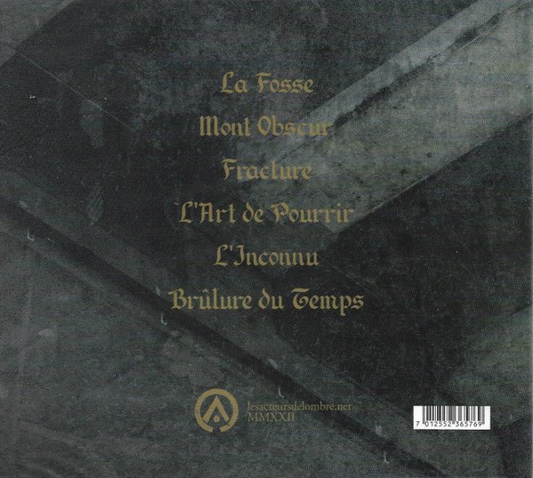 Acédia - Fracture - Frozen Records - CD