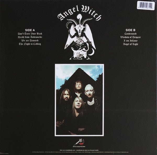 Angel Witch - Angel Of Light - Frozen Records - Vinyl