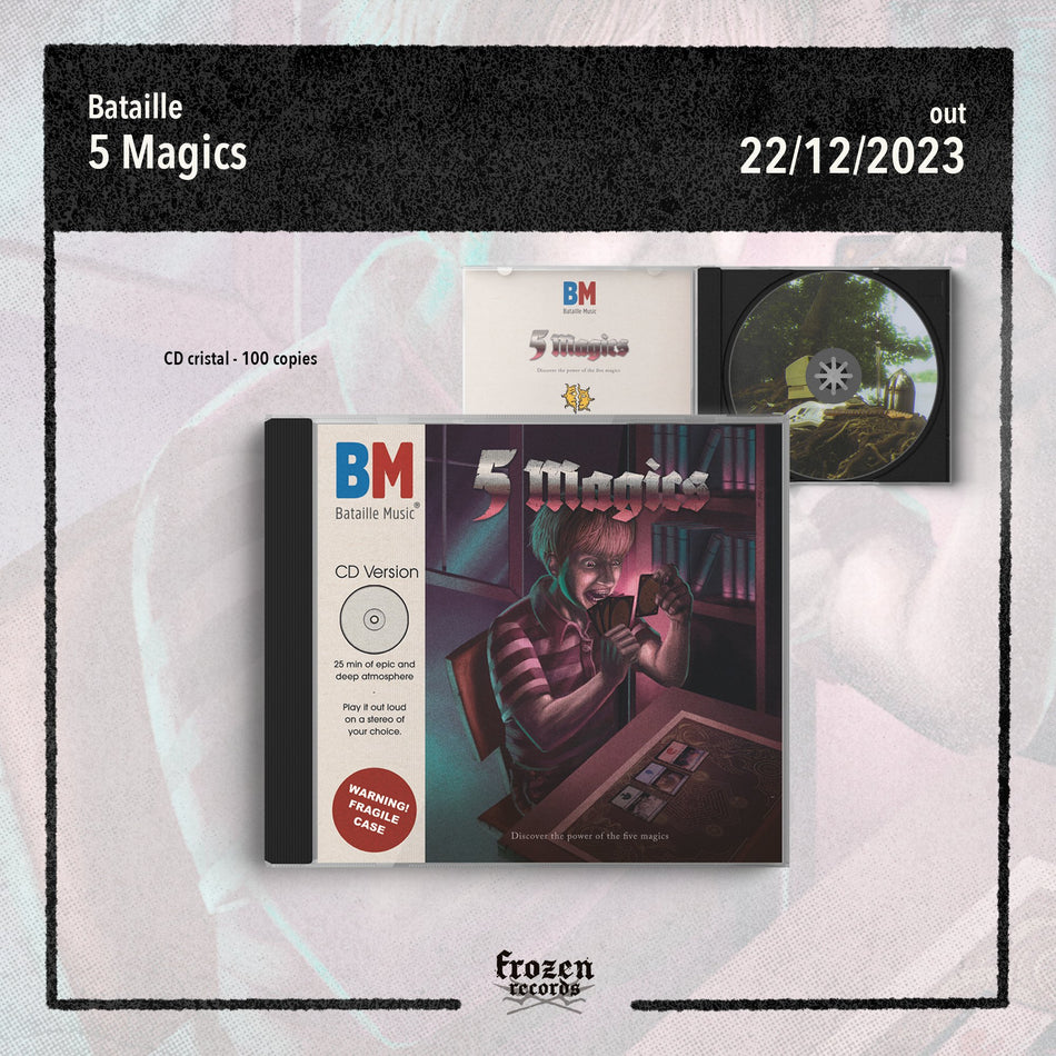 Bataille - 5 Magics CD - Frozen Records - CD