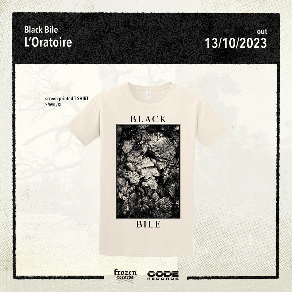 Black Bile - T-Shirt Leaves - Frozen Records - Merch