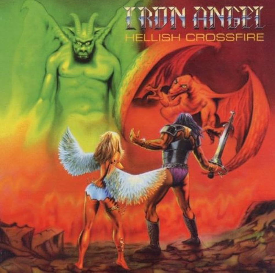 Iron Angel - Hellish Crossfire - Frozen Records - Vinyl