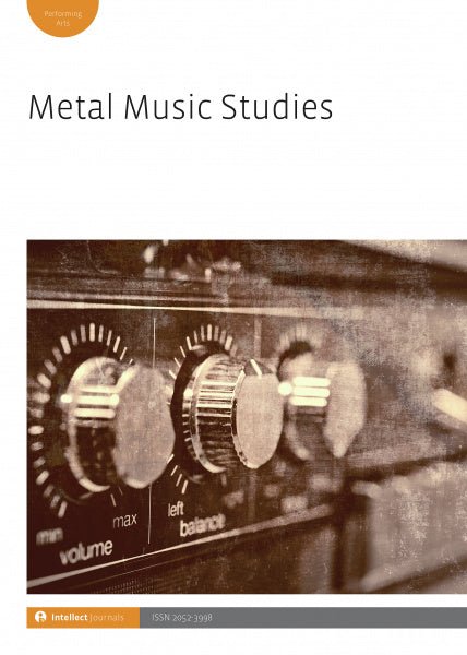 Metal Music Studies (Journal) Volume 3 number 1 - Frozen Records -