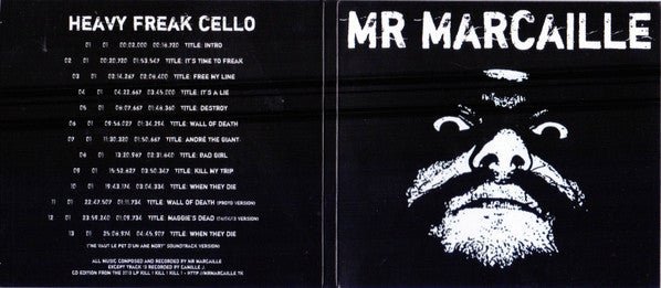 Mr Marcaille - Heavy Freak Cello - Frozen Records - CD