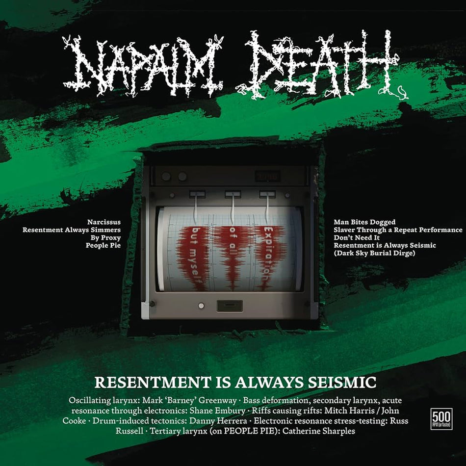 Napalm Death - Resentment Is Always Seismic – A Final Throw Of Throes - Frozen Records - Vinyl