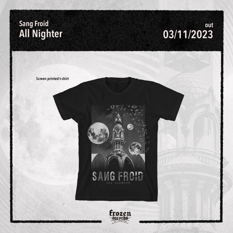 Sang Froid - T-Shirt Tour LU - Frozen Records - Merch