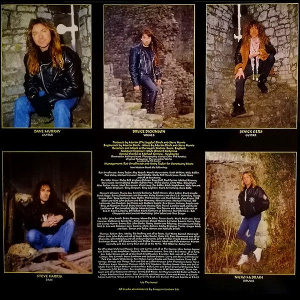 Iron Maiden : Fear Of The Dark (LP,Album,Reissue,Remastered)