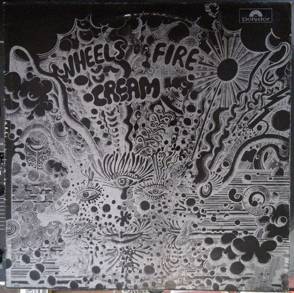 Cream (2) : Wheels Of Fire - Live At The Fillmore (LP,Album,Stereo)