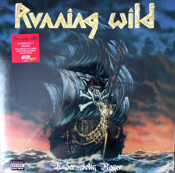 Running Wild : Under Jolly Roger (LP,Album,Reissue,Remastered)