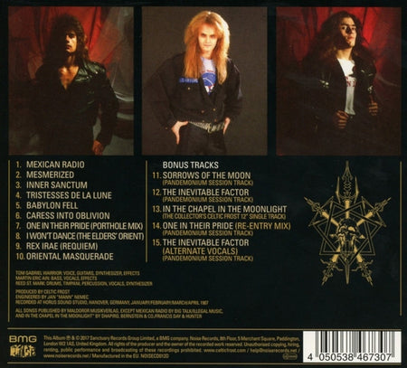 Celtic Frost : Into The Pandemonium (Album,Reissue,Remastered)