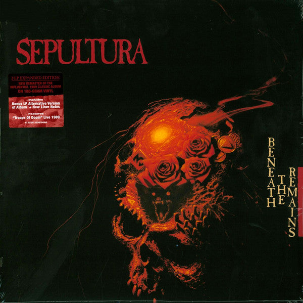 Sepultura : Beneath The Remains (LP,Album,Reissue,Remastered)