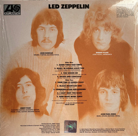 Led Zeppelin : Led Zeppelin (LP,Album,Reissue,Remastered)