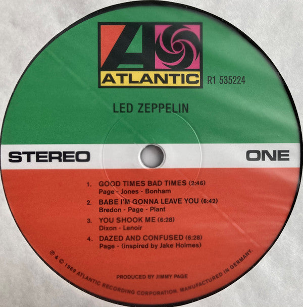 Led Zeppelin : Led Zeppelin (LP,Album,Reissue,Remastered)