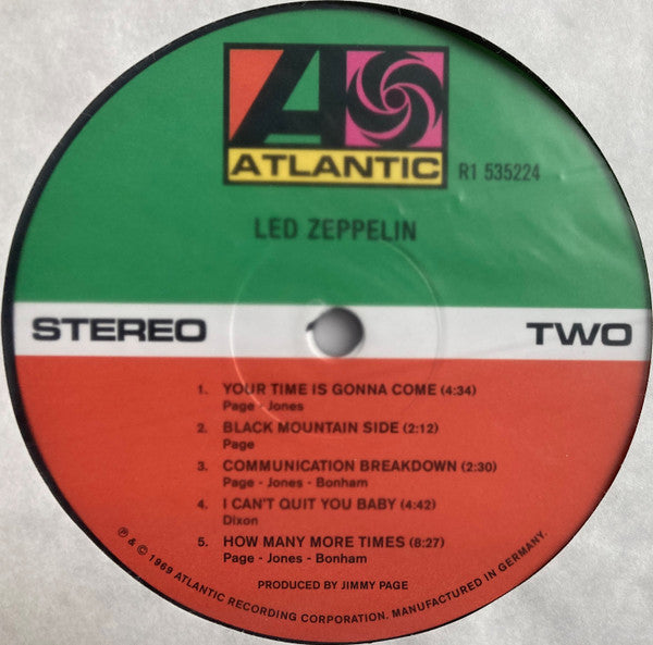 Led Zeppelin : Led Zeppelin (LP,Album,Reissue,Remastered)