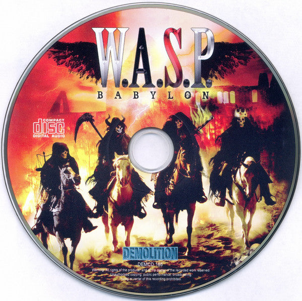 W.A.S.P. : Babylon (Album)