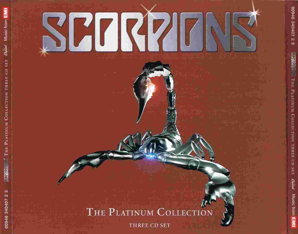 Scorpions : The Platinum Collection (3xCD, Comp, Car)