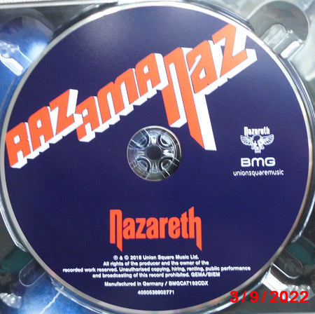 Nazareth (2) : Razamanaz (Album,Reissue,Remastered)