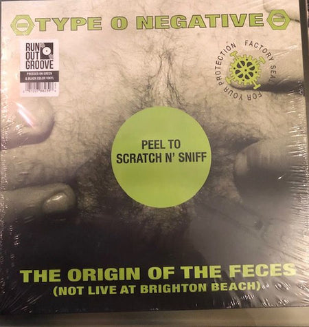 Type O Negative : The Origin Of The Feces (Not Live At Brighton Beach) (LP,Album,Reissue,Remastered,Repress)