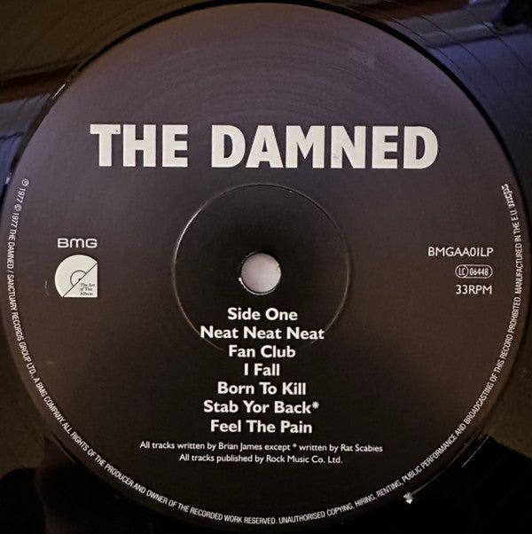 Damned, The : Damned Damned Damned (LP,Album,Reissue)