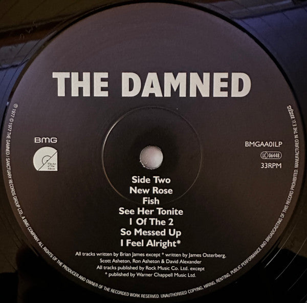 Damned, The : Damned Damned Damned (LP,Album,Reissue)