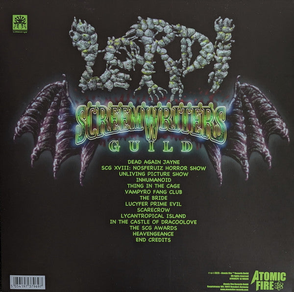 Lordi : Screem Writers Guild (LP,Album,Limited Edition)