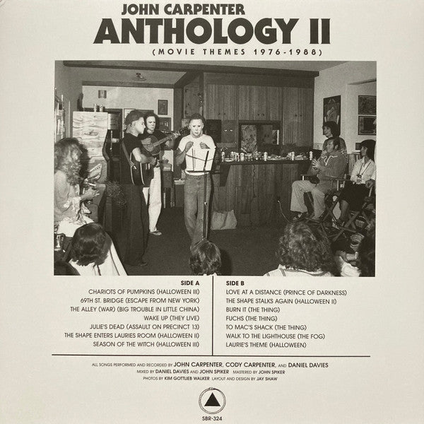 John Carpenter : Anthology II (Movie Themes 1976-1988) (LP,Compilation,Stereo)