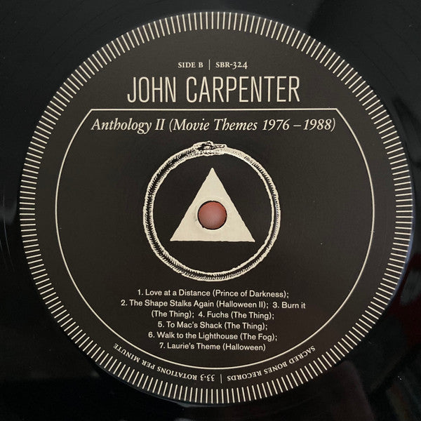 John Carpenter : Anthology II (Movie Themes 1976-1988) (LP,Compilation,Stereo)