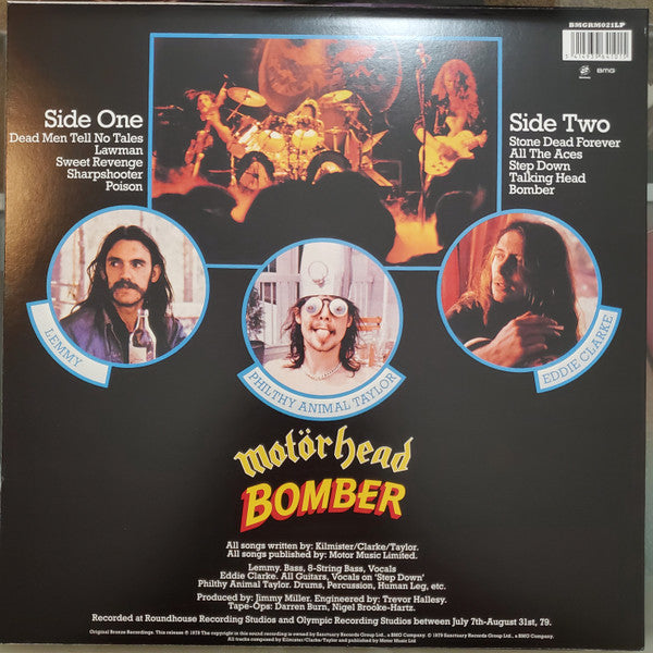 Motörhead : Bomber (LP,Album,Reissue,Stereo)