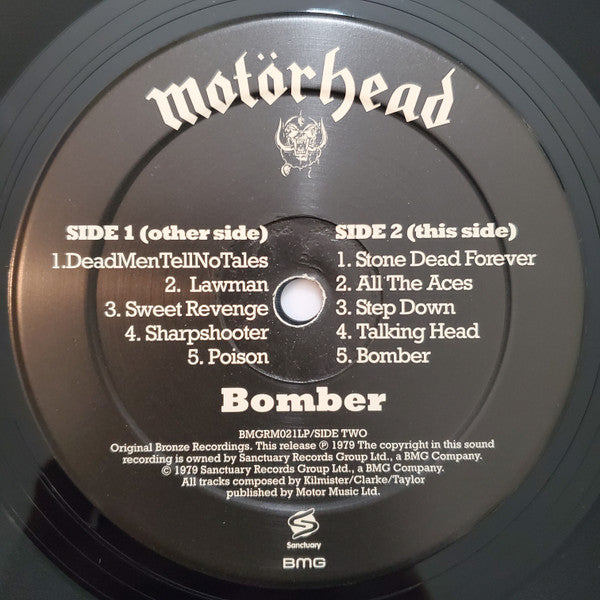 Motörhead : Bomber (LP,Album,Reissue,Stereo)