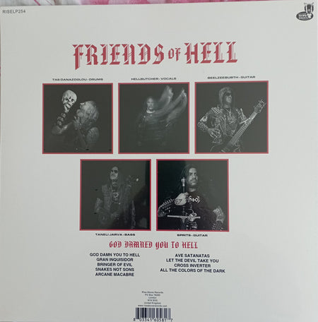 Friends Of Hell : God Damned You To Hell (LP,Album,Limited Edition)