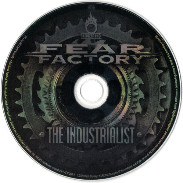 Fear Factory : The Industrialist (Album,Enhanced,Limited Edition)