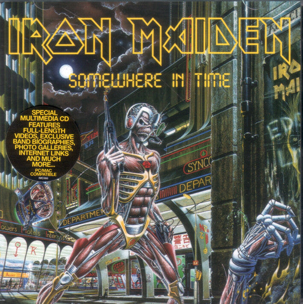 Iron Maiden : Somewhere In Time (CD, Album, Enh, RE, RM, RP)