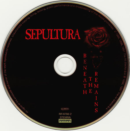 Sepultura : Beneath The Remains (Album,Reissue,Remastered)