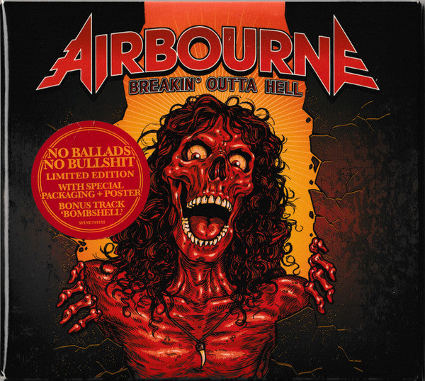 Airbourne : Breakin' Outta Hell (CD, Album, Ltd, Dig)