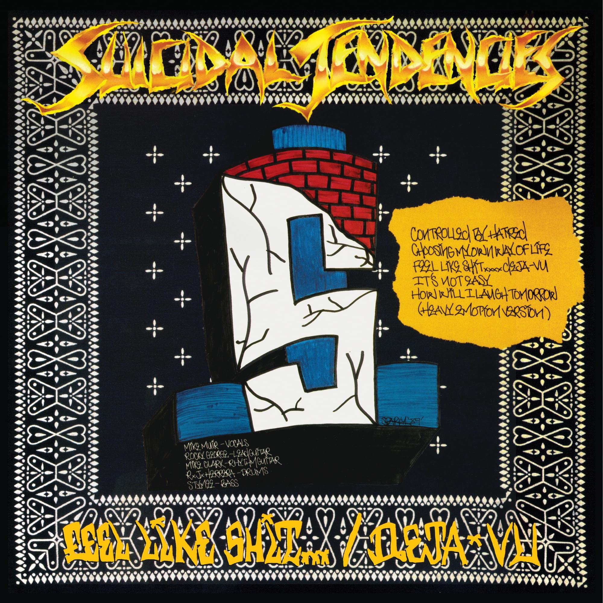 Suicidal Tendencies – Controlled By Hatred / Feel Like Shit...Deja-Vu CD