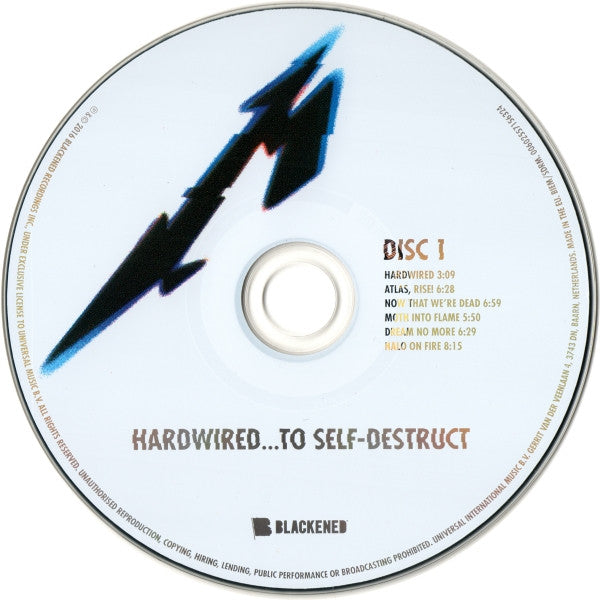 Metallica : Hardwired...To Self-Destruct (Album)