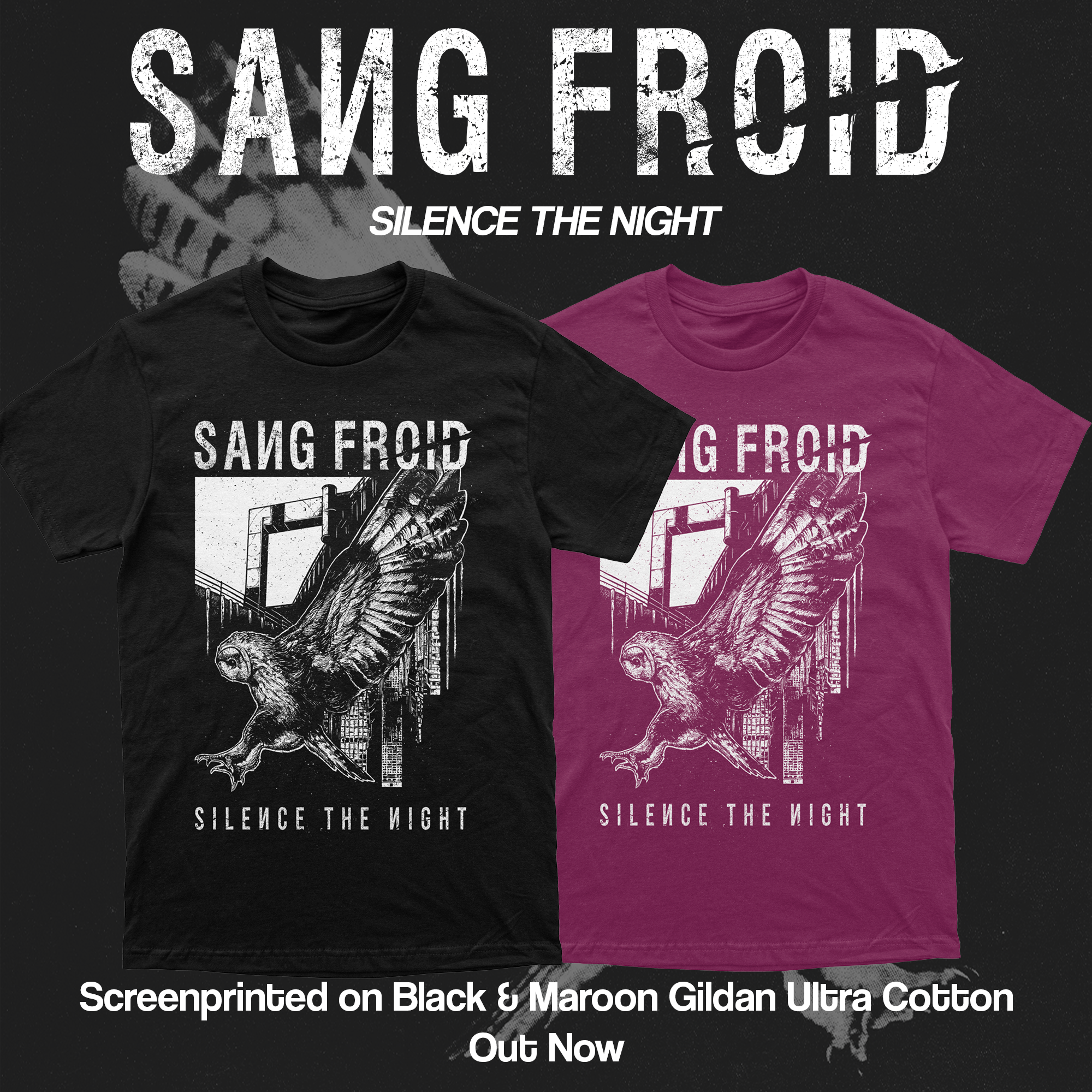 Sang Froid - Silence The Night T-Shirt