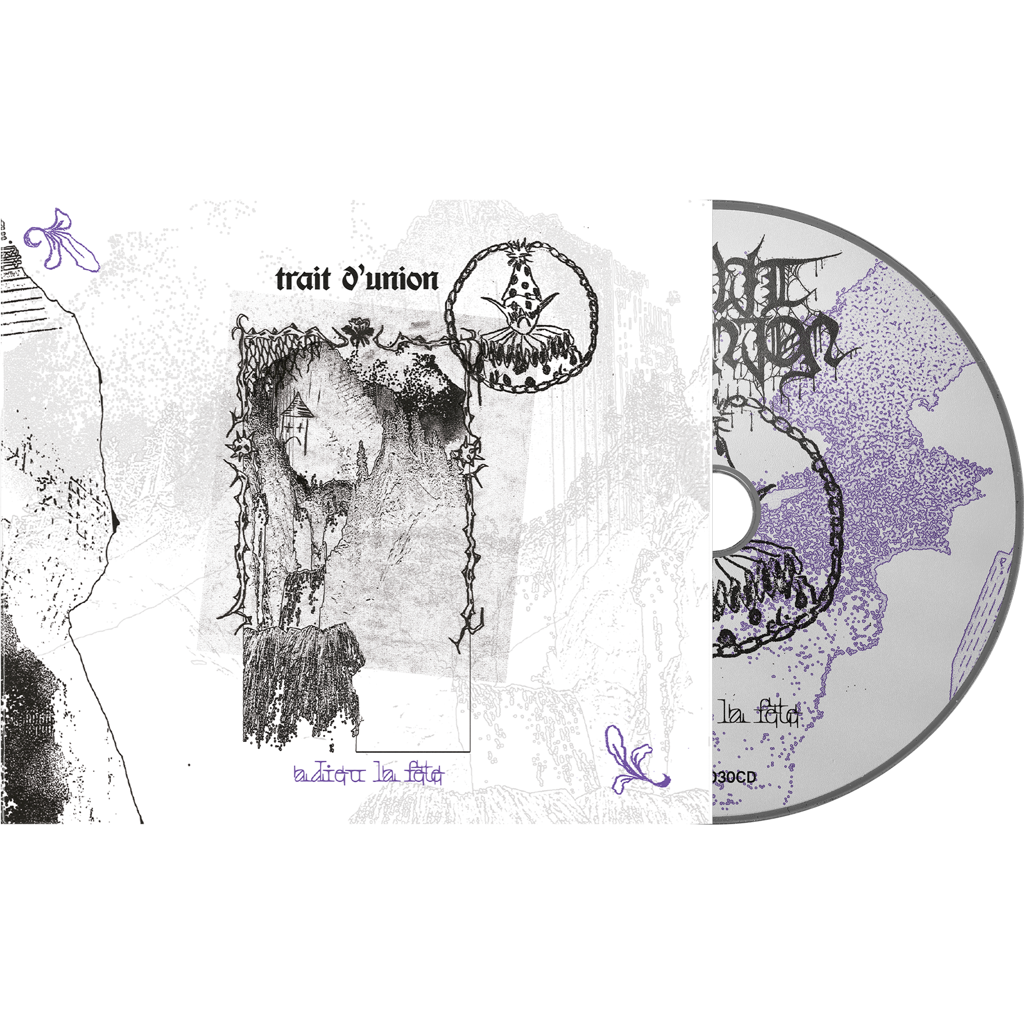 trait d'union - adieu la fête CD