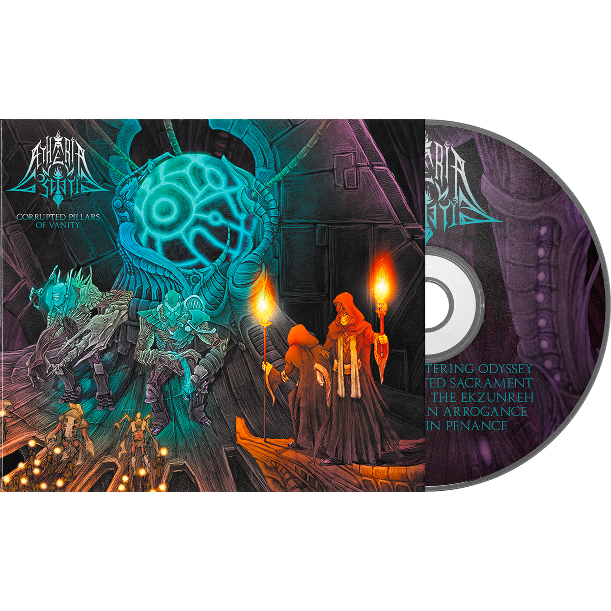 Ætheria Conscientia – Corrupted Pillars Of Vanity (CD) – FROZEN RECORDS