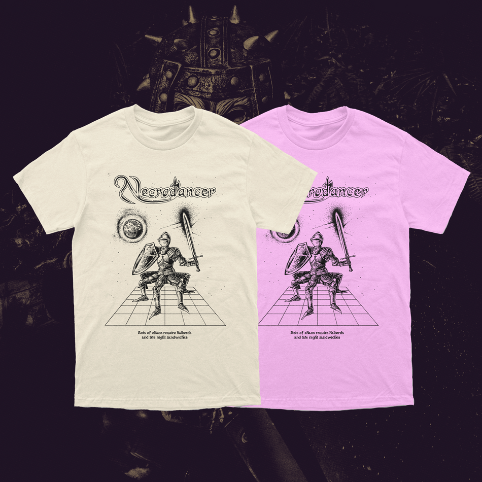 Necrodancer - T-Shirt Space Knight