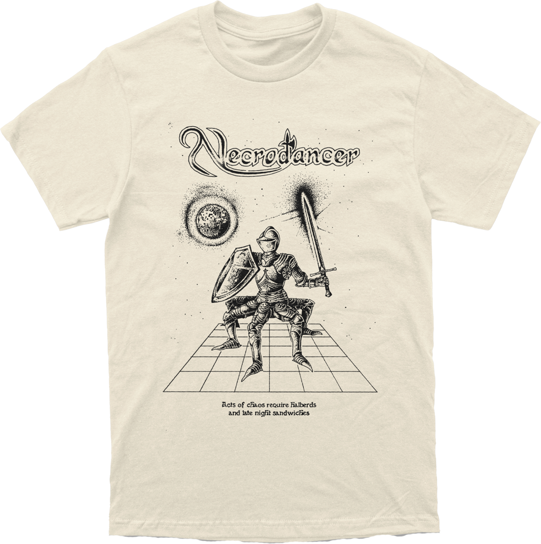 Necrodancer - T-Shirt Space Knight
