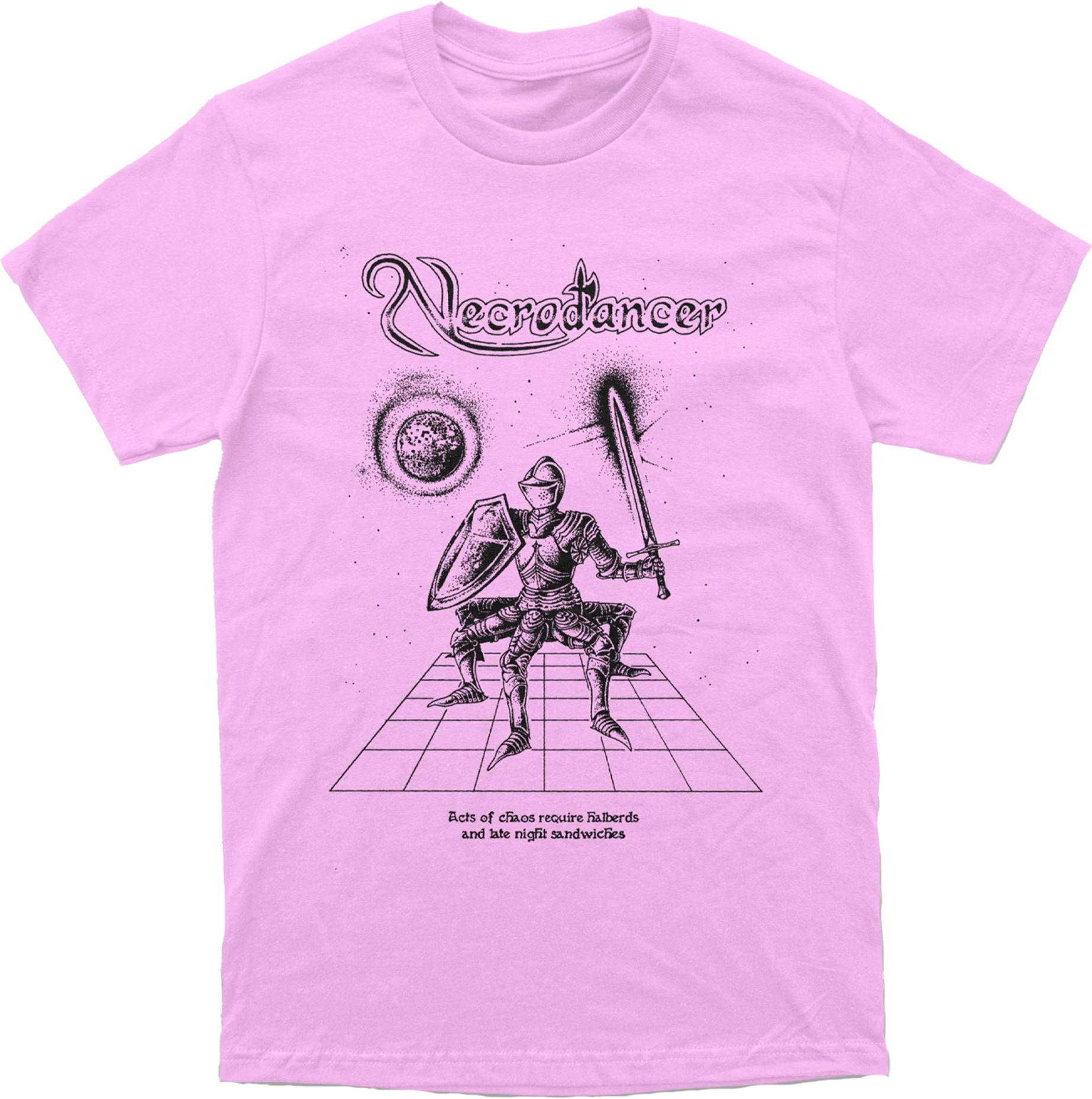 Necrodancer - T-Shirt Space Knight
