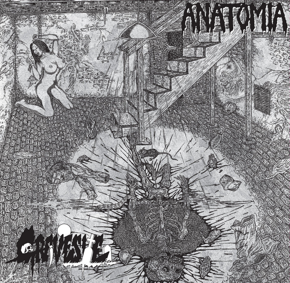 Anatomia / Gravesite – Impalement / In The Basement Of The Old House