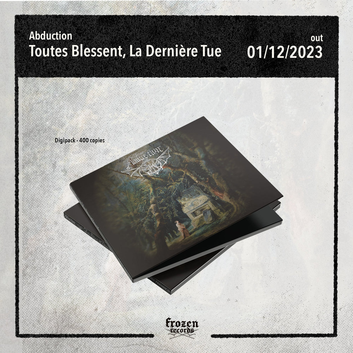 Abduction - Toutes Blessent, La Dernière Tue CD - Frozen Records - CD