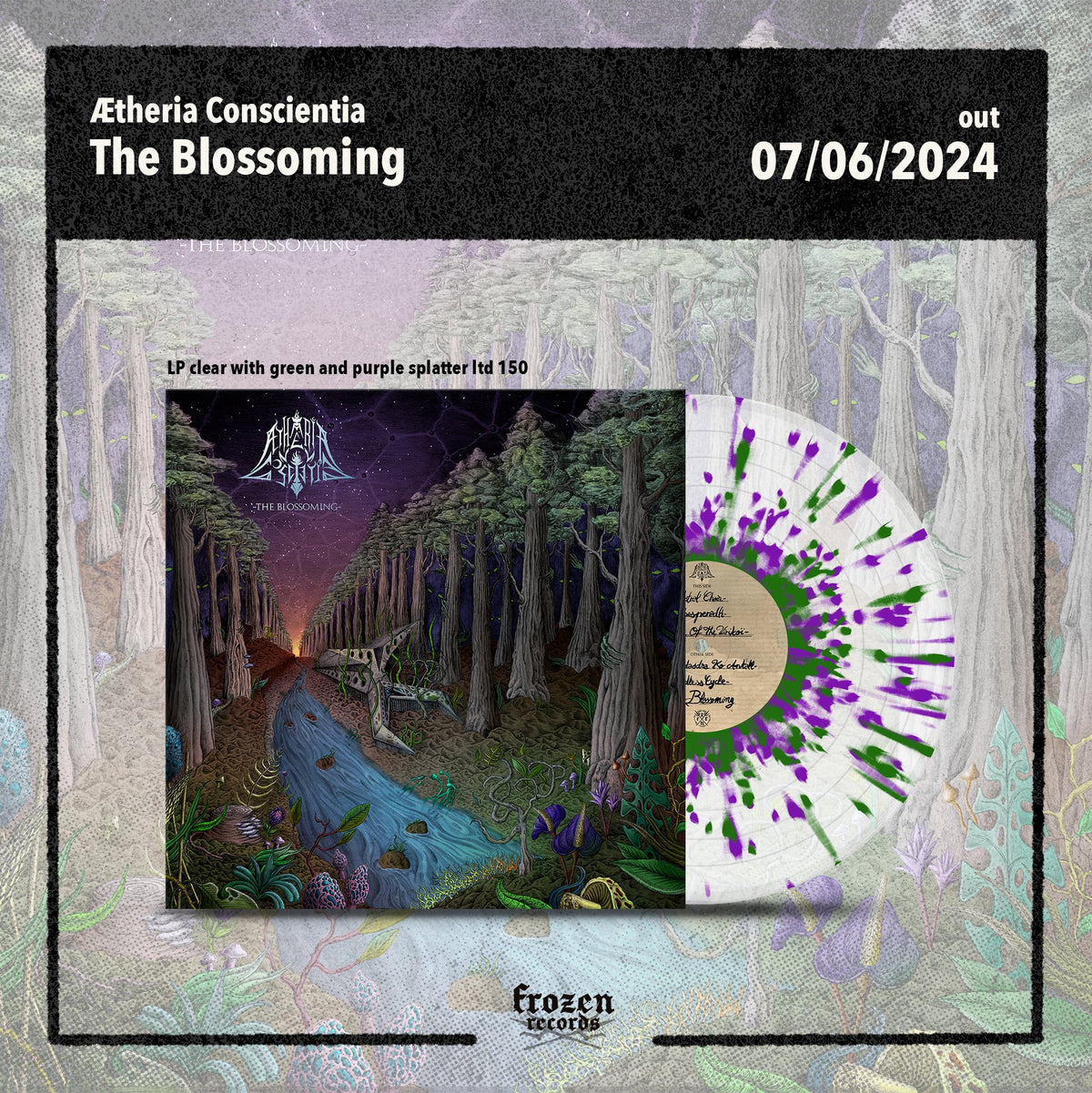 Ætheria Conscientia - The Blossoming - Frozen Records - Vinyl