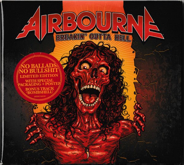 Airbourne - Breakin' Outta Hell - Frozen Records - CD