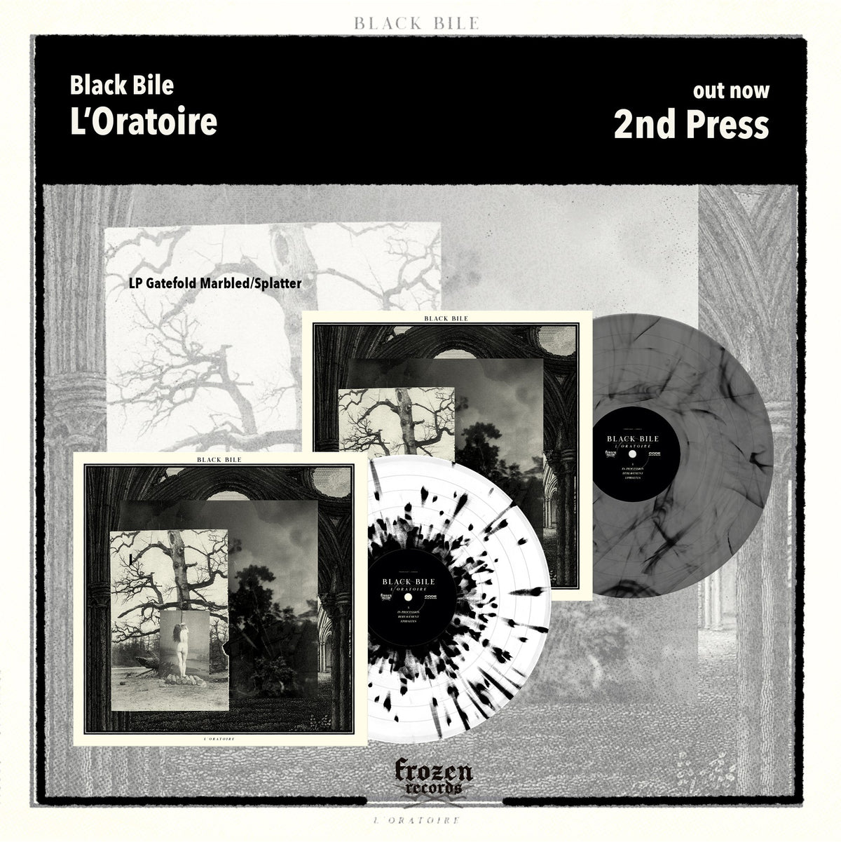 Black Bile - L'Oratoire - Frozen Records - Vinyl
