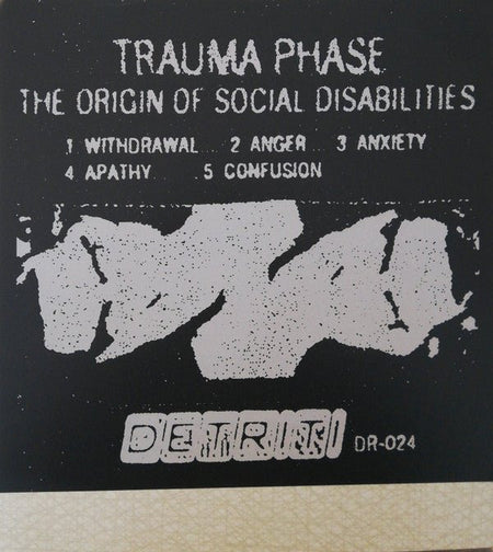 Black Sun Dreamer, Trauma Phase - Detriti Split 1 - Frozen Records - Vinyl