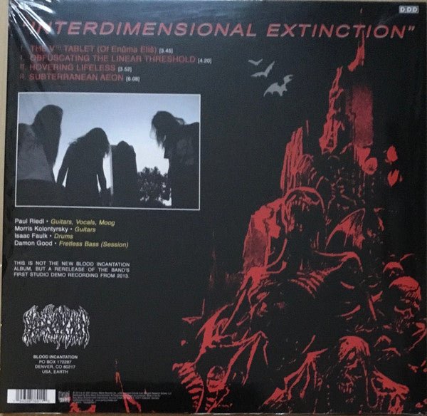 Blood Incantation - Interdimensional Extinction - Frozen Records - Vinyl