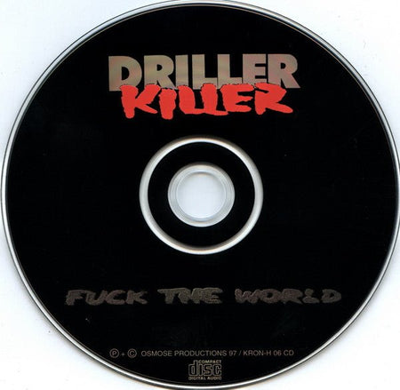 Driller Killer - Fuck The World - Frozen Records - CD